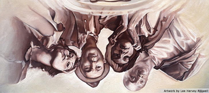 Artwork by Lee Harvey Roswell