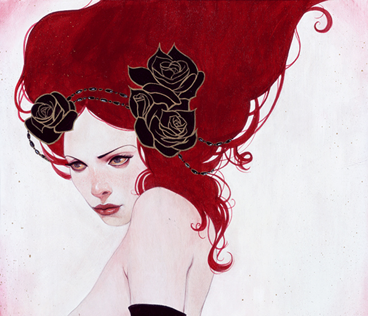 Artwork by Sylvia Ji, courtesy of TheArtPrint.net